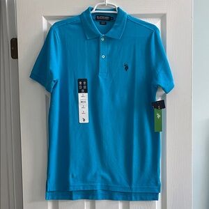 U.S. Polo Assn. Turquoise Polo Shirt